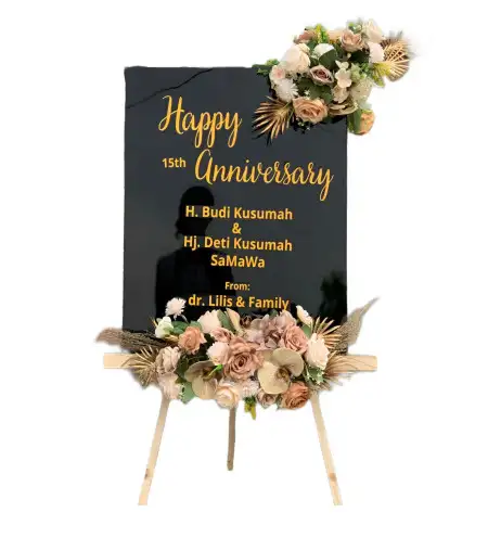 Papan Bunga Akrilik Karangmulyo